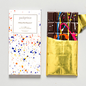 Hộp Phẳng In Tùy Chỉnh Hộp Thanh Sô Cô La Giấy Kraft Sinh Thái Chống Trẻ Em Hộp Đựng Quà Tặng Tùy Chỉnh Màu Xanh Dương - Product Image 4