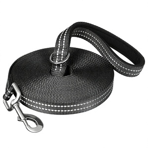 <span class=keywords><strong>Laisse</strong></span> d'entraînement pour chien en nylon moderne, réfléchissante et durable, 20 pieds de long, imperméable pour activités de plein air et jeux sur la plage - Yilin Pet - Product Image 1