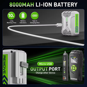 Nivel Láser <span class=keywords><strong>Huepar</strong></span> de Nuevo Diseño, <span class=keywords><strong>3D</strong></span>, 16 Líneas, Alta Precisión, con Función Bluetooth, ZK03DG - Product Image 3