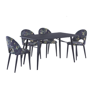 2019 Échantillon gratuit Ensemble de Salle À Manger Moderne Nouveau Style En Gros Classique Table À Manger Moderne 4/6/8 charis - Product Image 2