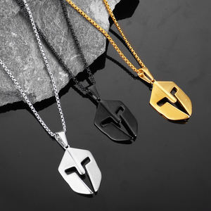 हाइप धार्मिक जेसस क्रॉस हार 18k pvd सोने की प्लेटेड स्टेनलेस स्टील क्रिस्टियन क्रूसेफिक्स पेलेंट पुरुषों के गहने के लिए पेलेंट हार - Product Image 6