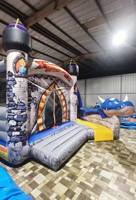 Château Gonflable Commercial Direct Usine avec Toboggan à Obstacles / Toboggan Dragon Volant à Prix Promotionnel Bas - Structure Gonflable Rebondissante