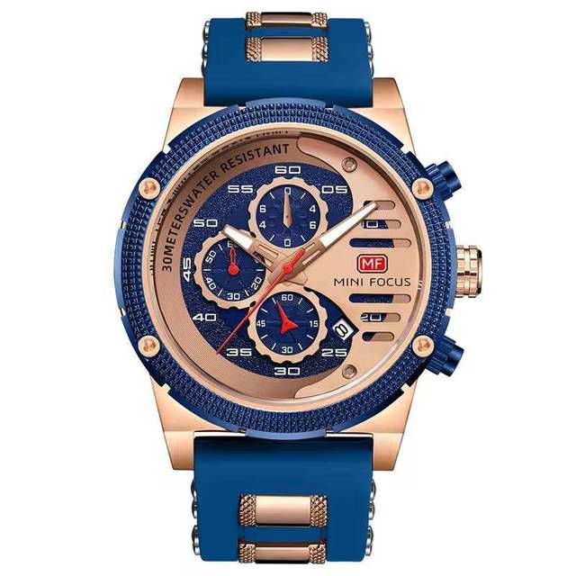 MINI FOCUS MF0246G Hot-selling Sports Watch Fashion Trendy Watch Waterproof Luminous Quartz Watch