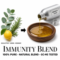 LCHBIO Mélange d'huiles essentielles à base de plantes pour l'immunité, Eucalyptus, Citron, Romarin, 100% pur naturel, testé GC-MS, qualité cosmétique