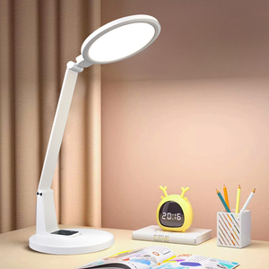 Trong nhà tinh tế quang phổ đầy đủ Led Bàn Đèn DC Powered có thể gập lại và uốn cong cảm ứng Dimmer chăm sóc mắt thiết kế hiện đại - Product Image 6