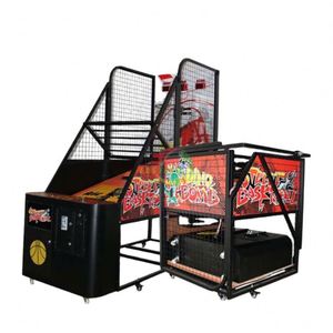 Máquina de Juego de Baloncesto Arcade Plegable que Funciona con Monedas, Máquina de Tiro de Baloncesto, Máquina de Entrenamiento de Baloncesto - Product Image 1