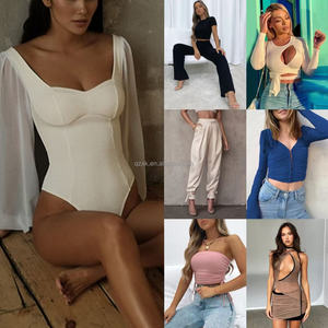 2024 vendita all'ingrosso di moda molluschi usato parsimonioso mix di abiti assortiti pantaloni alla rinfusa balle di <span class=keywords><strong>prima</strong></span> <span class=keywords><strong>classe</strong></span> vestiti nuovi per le donne - Product Image 4