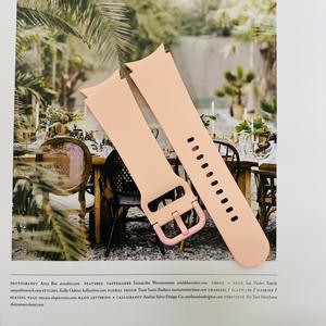 20Mm 22Mm Bracelet de montre en silicone Bracelet intelligent pour Samsung <span class=keywords><strong>Galaxy</strong></span> <span class=keywords><strong>Watch</strong></span> 3 <span class=keywords><strong>Active</strong></span> <span class=keywords><strong>2</strong></span> - Product Image 3