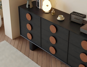 Mueble de Almacenamiento con Cajones de Madera Maciza Estilo Vintage para Comedores y Hogares - <span class=keywords><strong>Aparador</strong></span> Sunset - Product Image 5