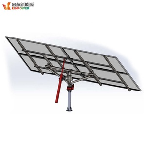 Cuatro Paneles Solares Fotovoltaicos Pequeños con Soporte de Seguimiento de Doble Eje - Product Image 5