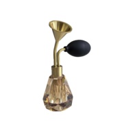 Diffuseur de parfum en barre 15 ml avec buse en laiton et flacon en cristal pour échantillons olfactifs, avec poche d'air