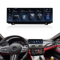 Reproductor Multimedia para Automóvil con Sistema Linux de 14.9 Pulgadas para BMW Serie 5 F10 F11 CIC NBT, Navegación GPS, Radio, CarPlay Inalámbrico, Android Auto