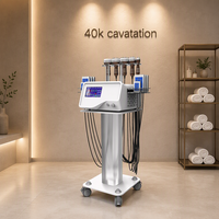 Produit Tendance 2026 : Appareil Multipolaire 40K à Vide pour Lipo-amincissement Corporel, Remodelage, Brûlage des Graisses, Raffermissement de la Peau et Brosse Nettoyante Visage