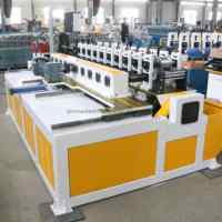 Ligne de machines de profilage de profilés métalliques à changement rapide automatique 3-en-1 Omega 3 en C et U pour la fabrication de rails et de quilles en acier léger à haute efficacité
