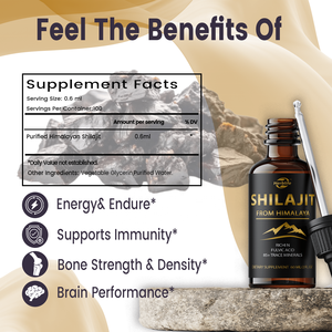 Haccp OEM ODM Sugar Free Shilajit Extract Fulvic Acid Liquid <b>Supplement</b> Drops Hamalaya Shilajit Liquid Drops Shilajit Drops - Product Image 3