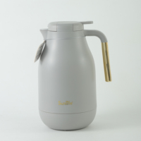 Cafetière arabe Sunlife 2.0L grande capacité, avec intérieur en verre rose OEM, idéale pour la maison, en cadeau