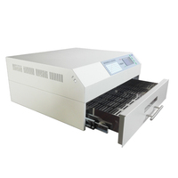 Puhui-horno de reflujo T962A +, horno de reflujo infrarrojo sin plomo, soldador de reflujo para máquina de soldadura PCB