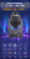Projecteur LED BSW 3-en-1 à tête mobile 500W étanche IP65 CMY CTO Zoom Beam Spot Wash pour éclairage de scène extérieur et concerts