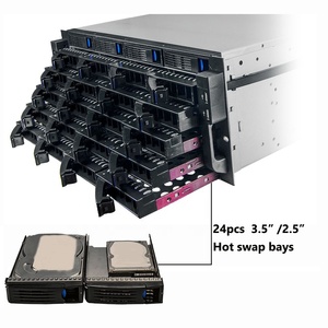 24 bay intercambio en caliente 4u servidor caso 24 bay <span class=keywords><strong>jbod</strong></span> 4u intercambio en caliente chasis de servidor - Product Image 1