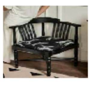 Chaise de salle à manger en bois moderne et simple 37798 - Product Image 1