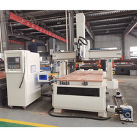 CNC-deurbewerkingscentrum met draaikop 9/12kW zijdelingse freesbewerking Laserveiligheidshek