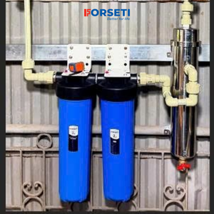 Sistema de Filtro de Agua UF de 20 Pulgadas - Juego de Carcasas de Filtro Jumbo - 2 Carcasas Jumbo Azules + Módulo de Filtro UF para Agua Doméstica al por Mayor - Product Image 1