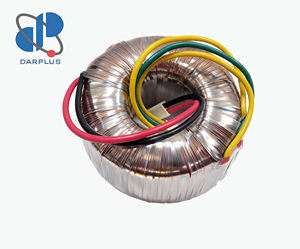 หม้อแปลงไฟฟ้ารูปวงแหวนแบบขดลวดเดี่ยวคู่ ขนาด 80*50*40 คุณภาพสูง หม้อแปลงพลังงานแม่เหล็ก - Product Image 1