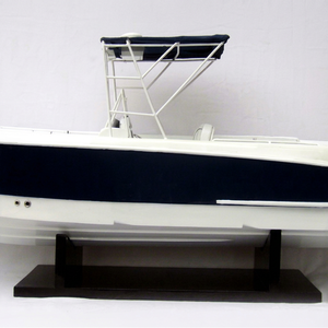 WELLCRAFT Gia Nhien 31 SCARAB CM0005P/SB0010P-P-90L Jouet éducatif artisanal en bois, yacht moderne, fabriqué au Vietnam - Product Image 1