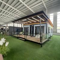 Maison conteneur préfabriquée extensible de 20 pieds et 40 pieds prête à être expédiée, à vendre – Prix des mini-maisons préfabriquées livrables