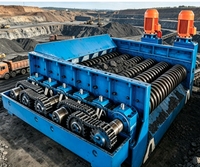 Nouveau tamis à rouleaux RXGJLW à inclinaison multi-angles 15/10/5 degrés avec boîte de vitesses et roulement pour le traitement des minerais dans l'industrie du criblage du charbon