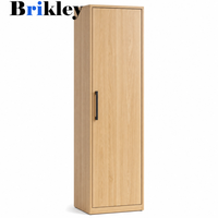 Brikley Bibliothèque Modulaire en Bois Massif pour Salon, Grande Capacité, Écologique, Design Mid-Century, Durable, Personnalisable