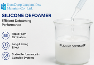 Desespumante de Silicona Industrial, Emulsión de Desespumación Rápida, Buena Estabilidad Química, Antiespumante de Silicona para Sistemas de Agua y Aceite - Product Image 1