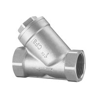 Vente en gros vis Multiport extrémité tuyau de vapeur d'eau arrêt filtre à déchets en forme de Y filetage femelle DN25 Type crépine de Valve