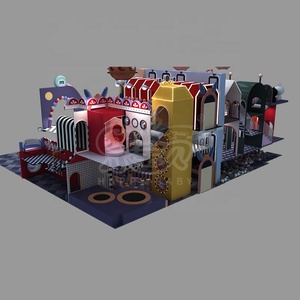 Aire de jeux intérieure de luxe sur le thème de l'espace, château gonflable, espace musical - Product Image 4
