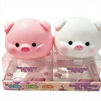 Vente en gros de jouets en forme de cochon géant de 15 cm, jouets à presser à récupération lente, jouets anti-stress en TPR, unisexes