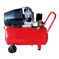 Compresseurs électriques portables à entraînement direct de 1 CV, 2,5 CV, 3 CV avec alimentation CA 220 V, type piston avec système de lubrification pour le marché polonais