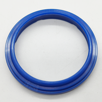 Topseals A1 TPU Hochleistungs-Hydraulikzylinder-Schaberdichtungen Öl- und Staubresistenter Wischring Blau 92-95 Shore für Schwerlastanwendungen