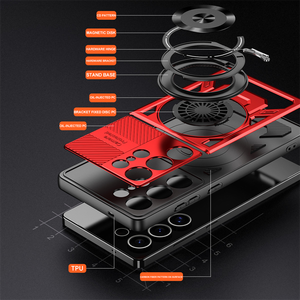 Funda Magnética para Teléfono al por Mayor para <span class=keywords><strong>Honor</strong></span> Play10A X5C+ X9D 400 Lite X60 Pro X70 Mate <span class=keywords><strong>70Pro</strong></span>, TPU+PC, Diseño de Fibra de Carbono - Product Image 6