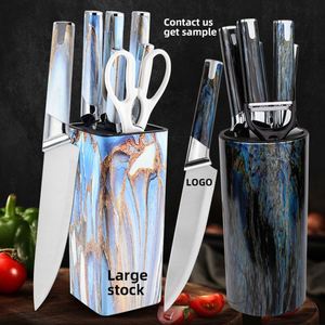 Wholesale Household Stainless Steel Non-stick <b>Knife</b> <b>Set</b> Hollow Handle Pattern <b>Sharp</b> Cleaver Kitchen Chef <b>Knives</b> for Cooking - Product Image 1