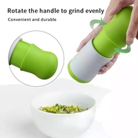 Nouveau moulin à herbes en acier inoxydable durable, pratique et facile à utiliser, outil de cuisine unique pour la cuisine, en promotion