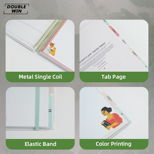 Tùy Chỉnh In Ấn Cuộn Dây Duy Nhất Xoắn Ốc Hàng Tháng Hàng Tuần Hàng Ngày Bài Học Giáo Viên Kế Hoạch - Product Image 2