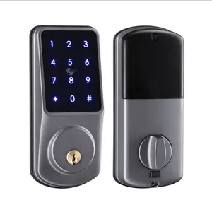 Rfid Card Code Smart Door Lock Tuya Smart Life Remote Management Wireless Electric Deadbolt Door Lock Smart