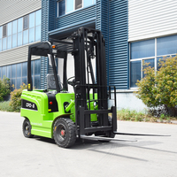 Elektrikli Forklift Küçük Yeni Forklift Lityum Akülü Elektrikli Forklift Çiftlik Mini 1.5 Ton Elektrikli Forklift