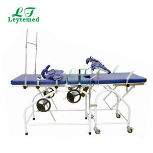 LTST19 meja pemeriksaan listrik baja tahan karat dapat disesuaikan Meja pengiriman Obstetri meja bersertifikat CE - Product Image 6