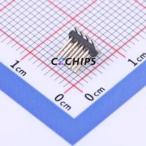 PZ127-2-04-S Pin Header SMD,P=1.27mm Connector ( Pin Structure: 2x4P )( Pitch: 1.27mm )( Row Spacing: 1.27mm ) - Product Image 1