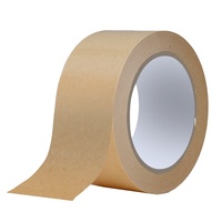 Ruban adhésif en papier kraft robuste marron pour scellage de cartons, emballage, expédition, masquage, écologique, biodégradable, ruban de peintre