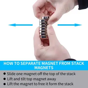 Super starke Neodym-Magnete mit rundem Boden becher und Löchern Topf magnet mit Schraube für Küchen handwerk Holz DIY Halte werkzeuge hängen