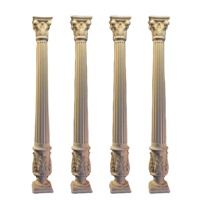Broches décoratives Balustre en bois Broches extérieures Balustres Piliers en bois Poteau d'escalier en bois