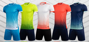 Pabrik Grosir Seragam Sepak Bola Anak Muda, Set Jersey Sepak Bola Pria Antilembap - Product Image 5