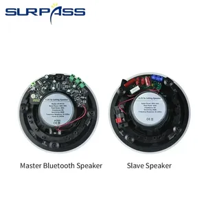 BTF31 525 pulgadas para altavoces de techo, sistema de cine en casa con amplificador digital Clase <span class=keywords><strong>D</strong></span> integrado, crossover de audio bidireccional para el hogar - Product Image 5